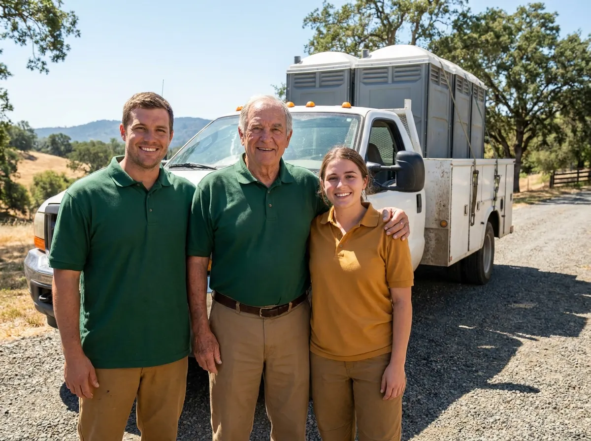 UrbanCare Potty Solutions portable toilets team in Santa Rosa, CA